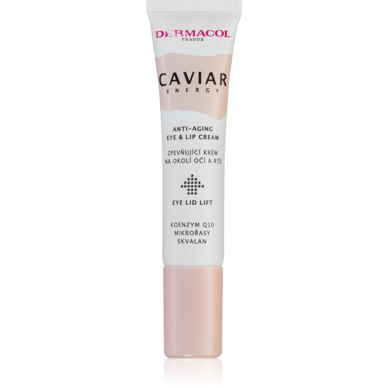 Dermacol Caviar Energy protivráskový krém na okolí očí a rtů 15 ml