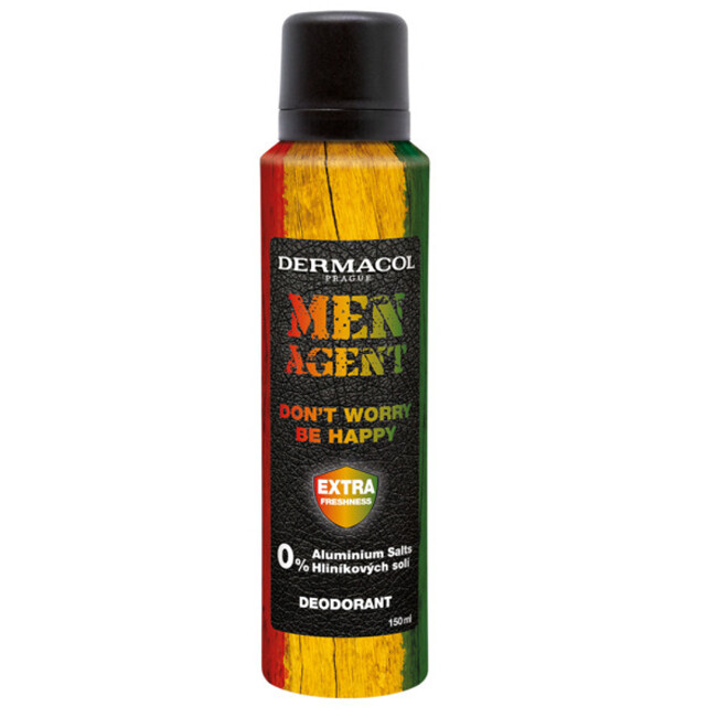 Dermacol Men Agent Don´t Worry Be Happy deodorant ve spreji bez obsahu hliníku 150 ml