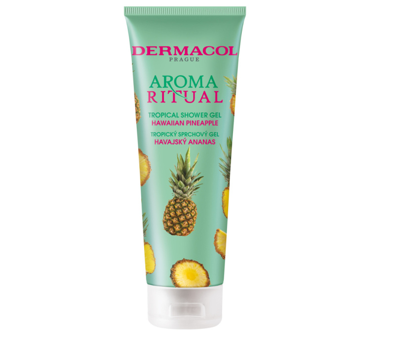 Dermacol Aroma Ritual Hawaiian Pineapple tropický sprchový gel 250 ml
