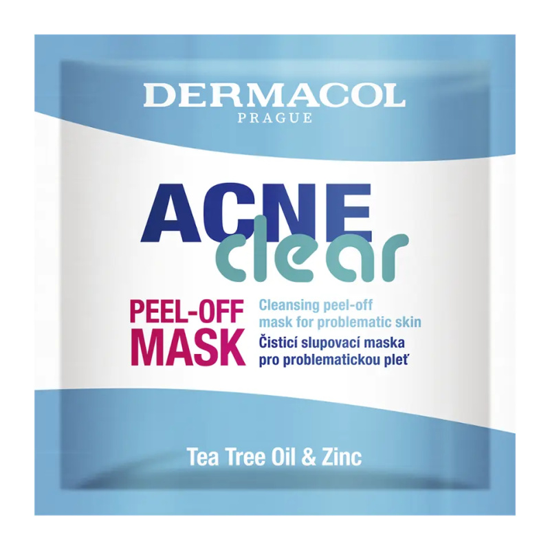 Dermacol Acne Clear čisticí slupovací maska pro problematickou pleť 8 ml