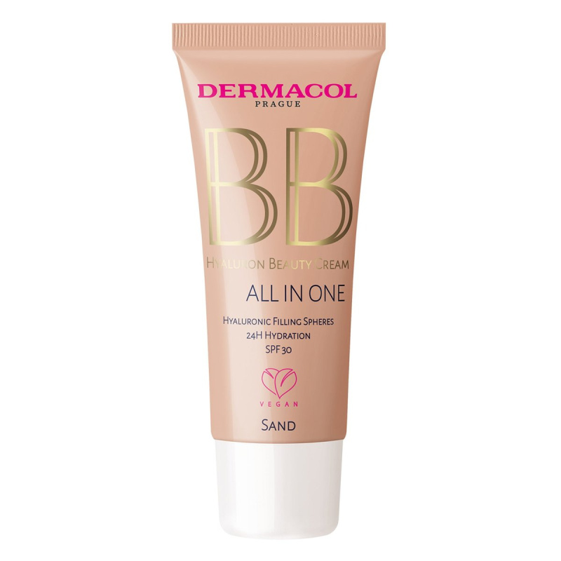 Dermacol BB hyaluronový krém SPF 30, odstín Sand