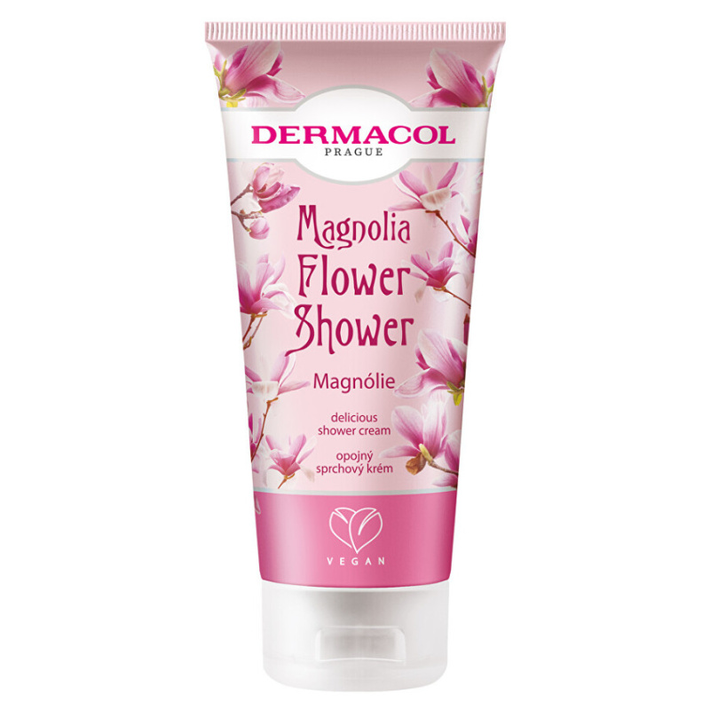 Dermacol Flower Care Magnolia jemný sprchový krém s vůní květin 200 ml