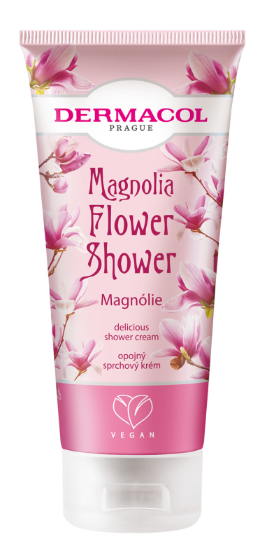 Dermacol Flower Care Magnolia jemný sprchový krém s vůní květin 200 ml
