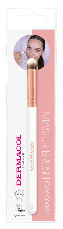 Dermacol Accessories Master Brush by PetraLovelyHair štětec na korektor D62 Rose Gold 1 ks