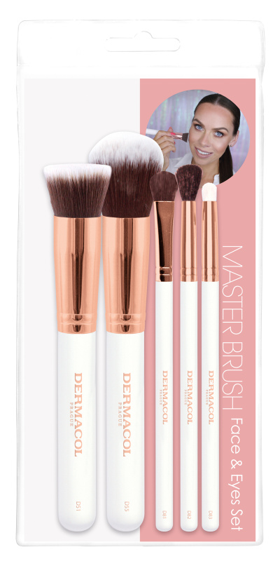 Dermacol Accessories Master Brush by PetraLovelyHair sada štětců Rose Gold
