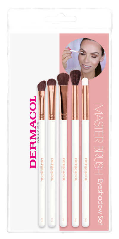 Dermacol Sada kosmetických štětců s pouzdrem 5 ks