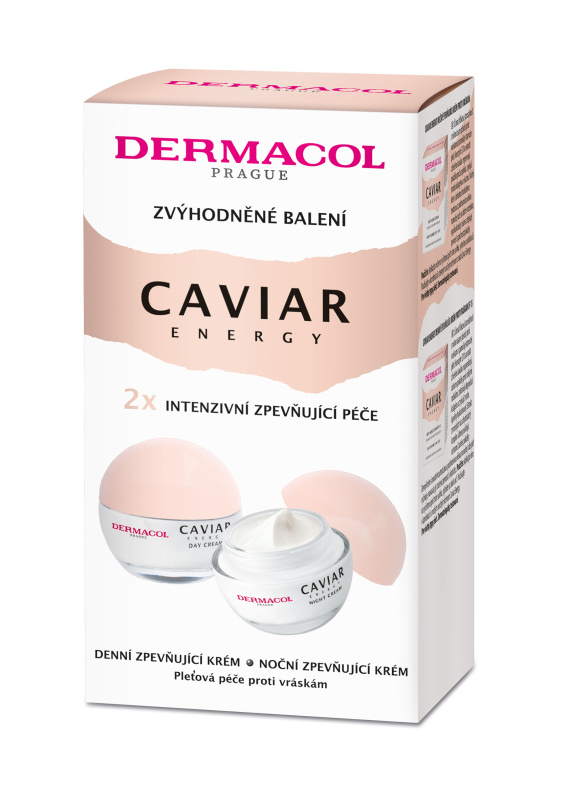 Dermacol Caviar Energy zpevňující krém DUO BALENÍ