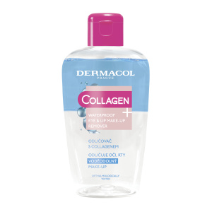 Dermacol Collagen+ dvoufázový odličovač voděodolného make-upu na oči a rty 150 ml