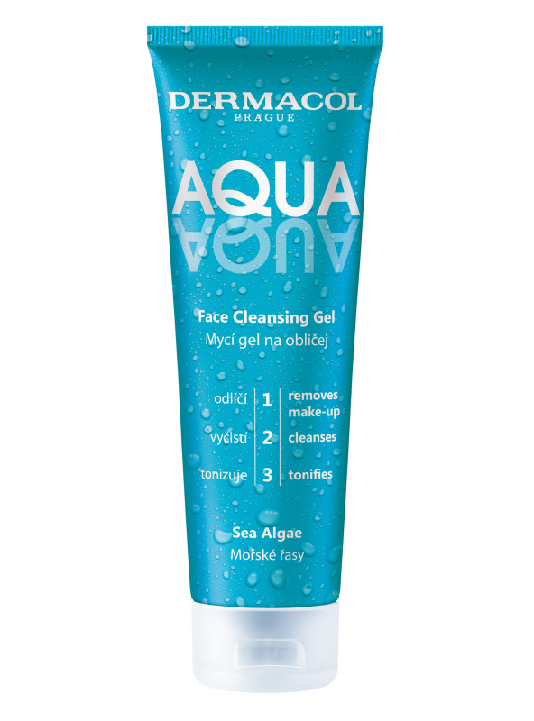 Dermacol Aqua Aqua mycí gel na obličej 150 ml