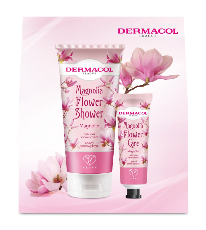 Dermacol Flower Care Magnolia dárková sada s vůní květin