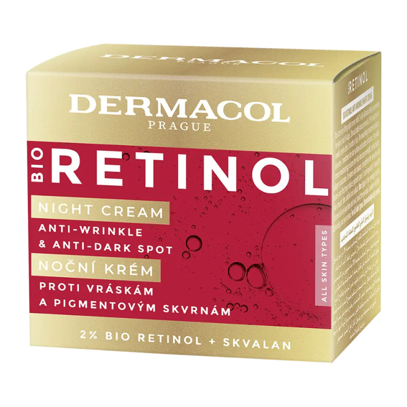 Dermacol Bio Retinol omlazující noční krém s retinolem 50 ml