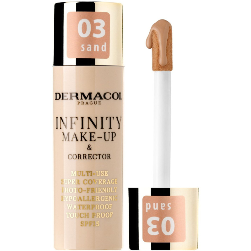 Dermacol Infinity make-up a korektor 03 Sand