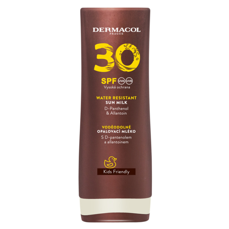 Dermacol Sun Water Resistant voděodolné mléko na opalování SPF 30 200 ml