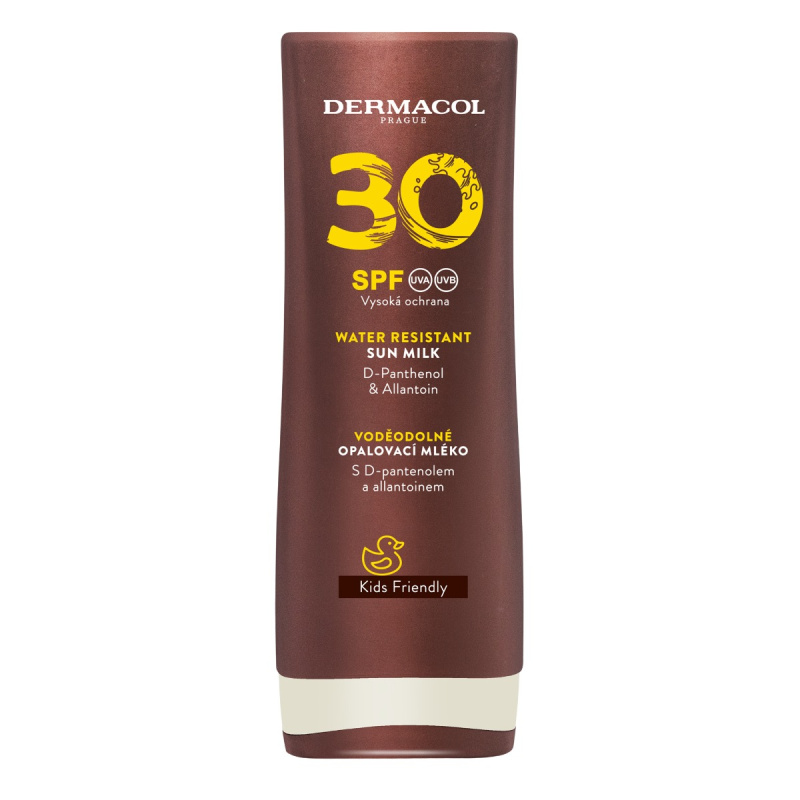 Dermacol Sun Water Resistant voděodolné mléko na opalování SPF 30 200 ml