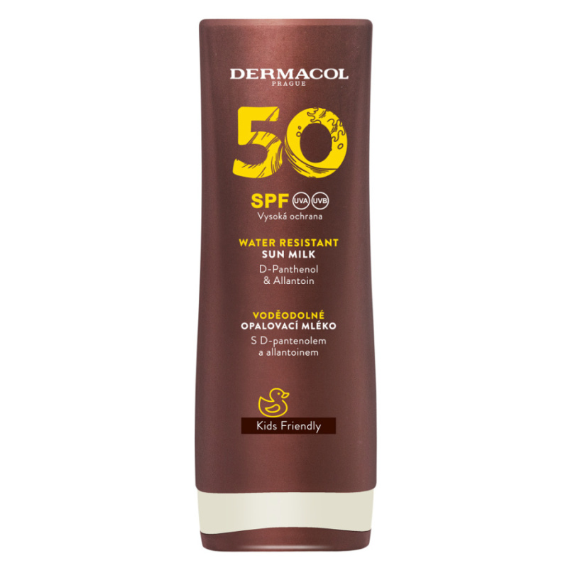 Dermacol Sun Water Resistant voděodolné mléko na opalování SPF 50 200 ml