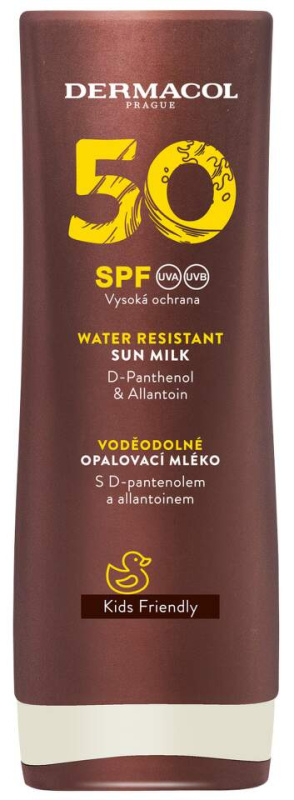 Dermacol Sun Water Resistant voděodolné mléko na opalování SPF 50 200 ml