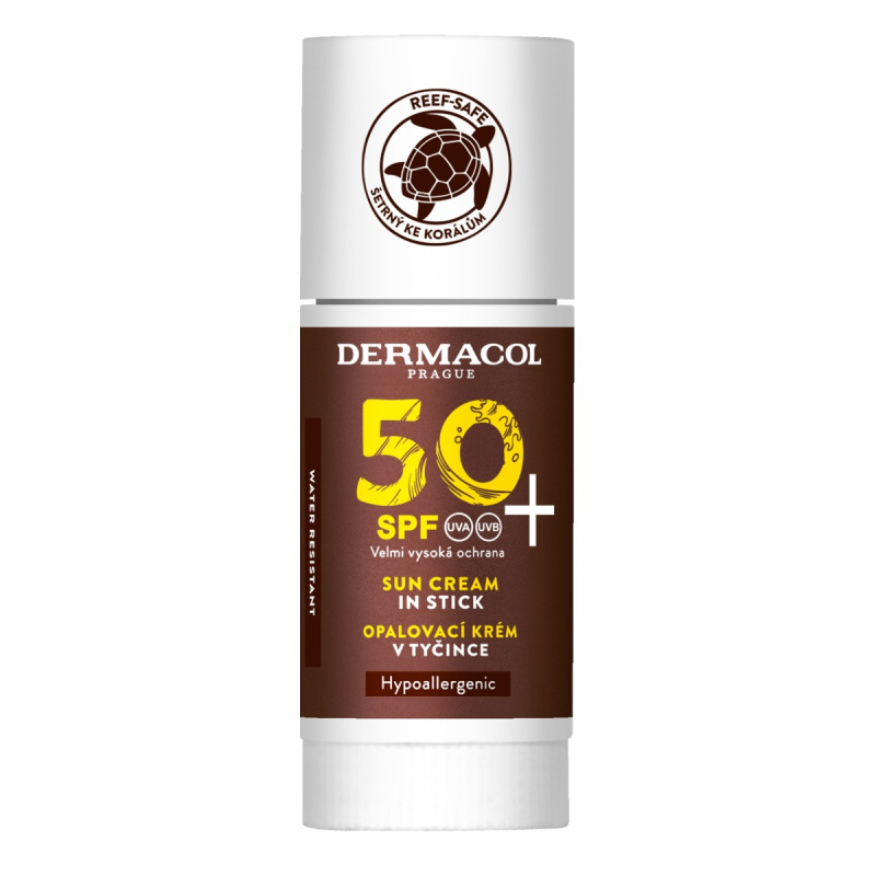 Dermacol Sun Water Resistant opalovací krém v tyčince SPF 50+ 24 g