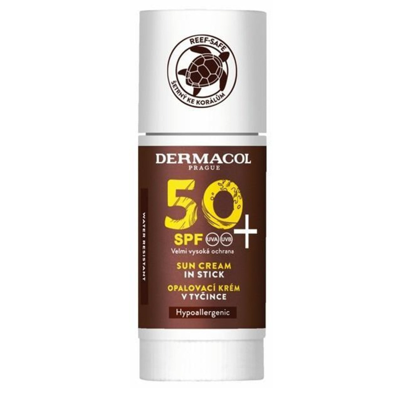 Dermacol Sun Water Resistant opalovací krém v tyčince SPF 50+ 24 g