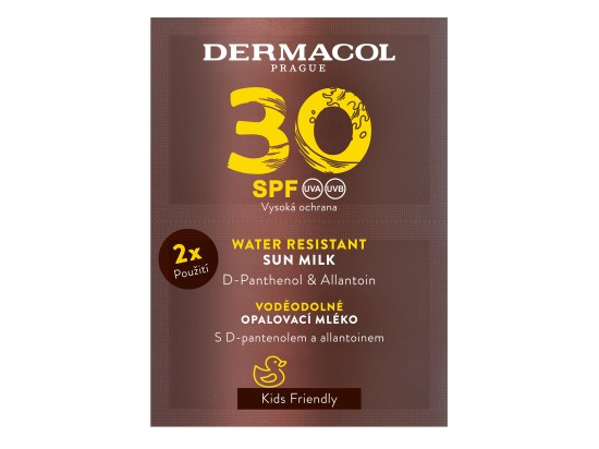 Dermacol Sun Water Resistant voděodolné mléko na opalování SPF 30 2x15 ml