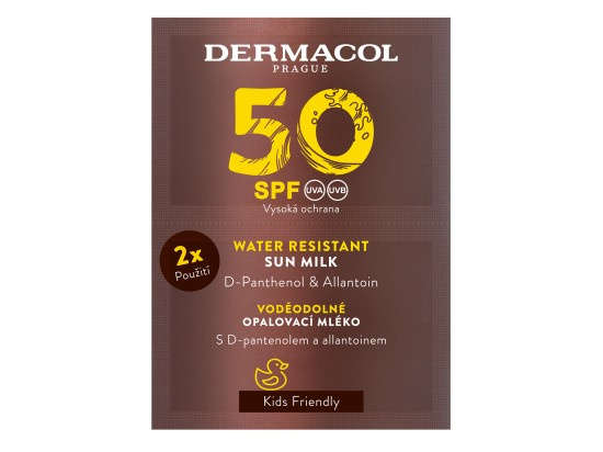 Dermacol SUN Mléko na opalování SPF50 2x15 ml