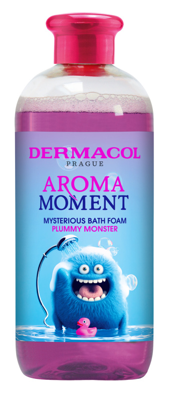 Dermacol Aroma Moment Plummy Monster pěna do koupele pro děti vůně Plum 500 ml