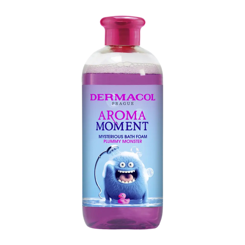 Dermacol Aroma Moment Plummy Monster pěna do koupele pro děti vůně Plum 500 ml