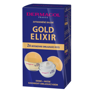 Dermacol Gold Elixir omlazující krém duo