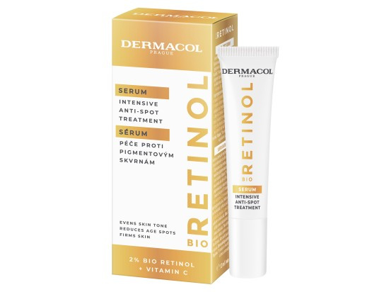 Dermacol Bio Retinol pleťové sérum proti pigmentovým skvrnám 12 ml