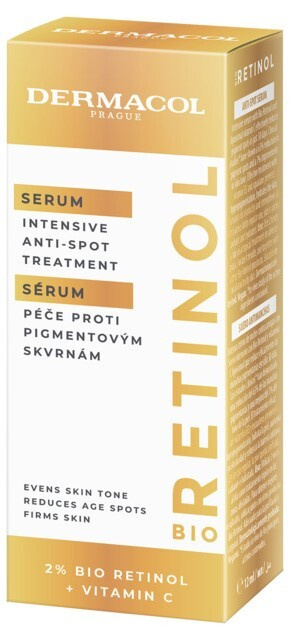 Dermacol Bio Retinol pleťové sérum proti pigmentovým skvrnám 12 ml