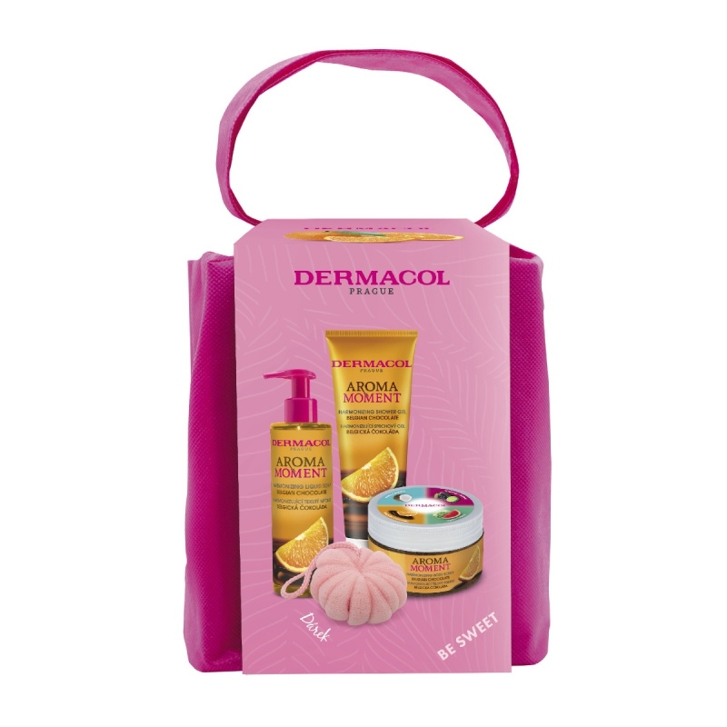 Dermacol Aroma Moment Belgian Chocolate dárková sada na ruce a tělo