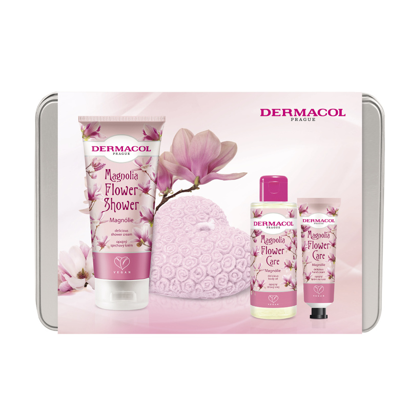 Dermacol Flower Care Magnolia dárková sada na tělo