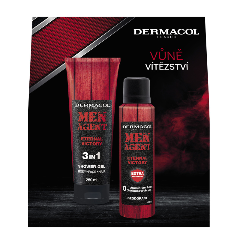 Dermacol Men Agent Eternal Victory dárková sada na tělo pro muže