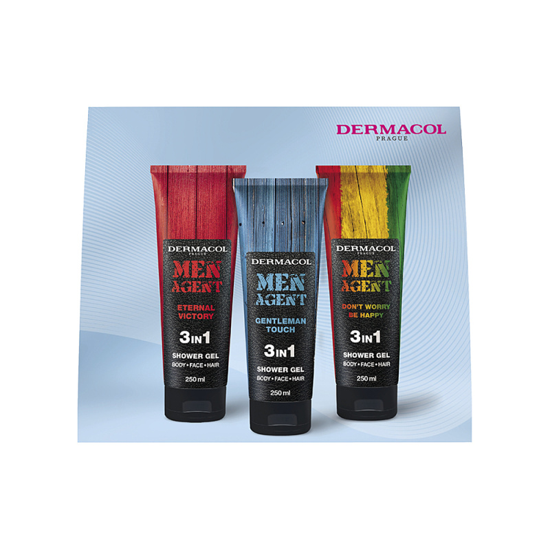 Dermacol Men Agent Mix dárková sada do sprchy pro muže
