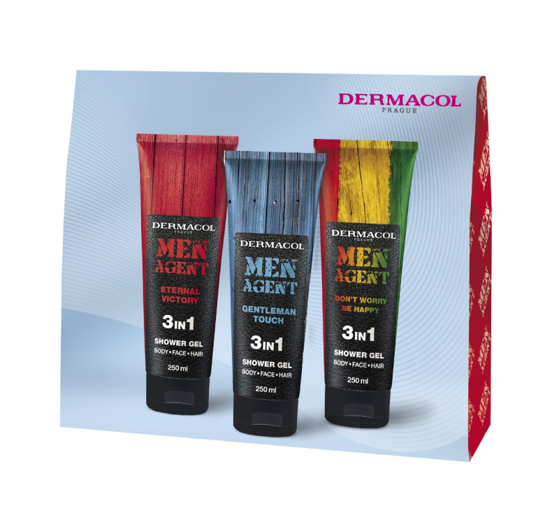 Dermacol Men Agent Mix dárková sada do sprchy pro muže