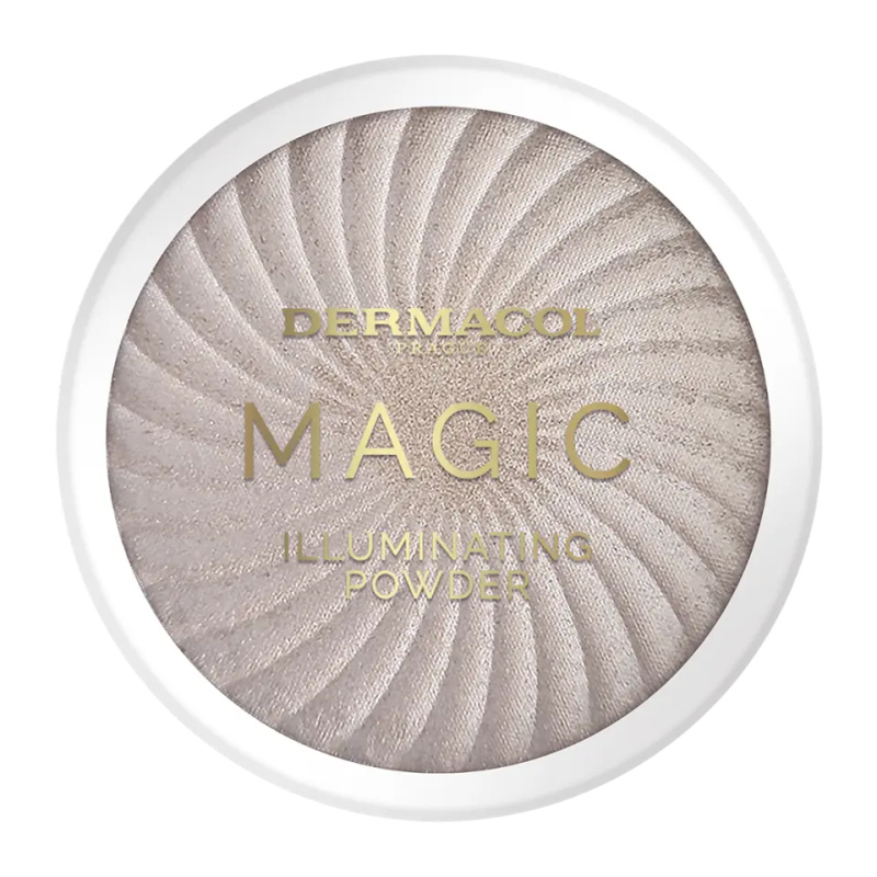 Dermacol Magic kompaktní pudrový rozjasňovač Rose Gold 8 g