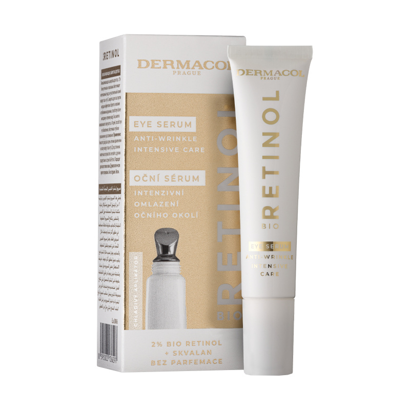 Dermacol Bio Retinol omlazující oční sérum s aplikátorem 15 ml