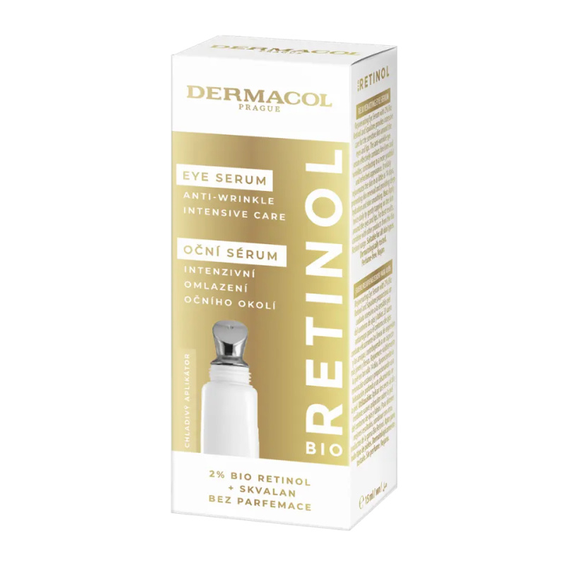 Dermacol Bio Retinol omlazující oční sérum s aplikátorem 15 ml