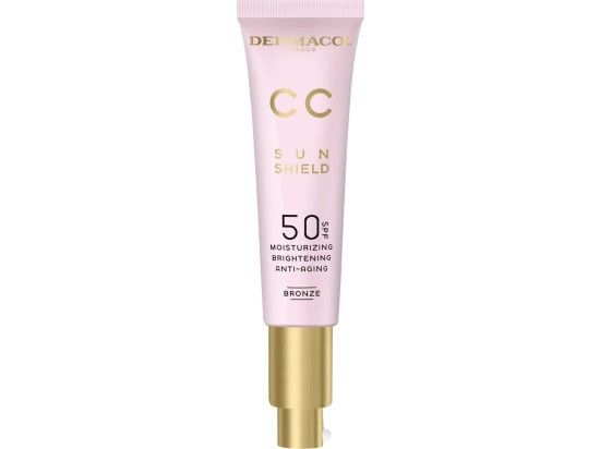 Dermacol CC Sun Shield SPF 50, odstín Bronze