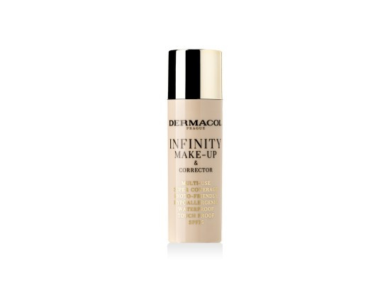 Dermacol Infinity vysoce krycí make-up SPF 15 odstín 1.5 Ivory 20 g