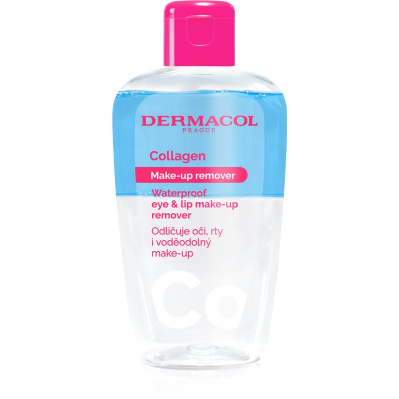 Dermacol Collagen dvoufázový odličovač voděodolného make-upu na oči a rty 150 ml