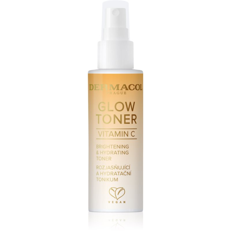 Dermacol Glow Toner pleťové tonikum ve spreji pro rozjasnění a hydrataci 100 ml