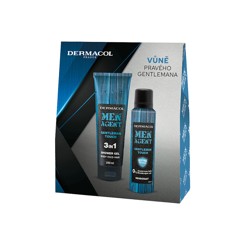 Dermacol Men Agent Gentleman Touch dárková sada na tělo pro muže