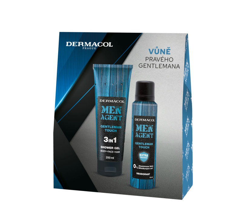 Dermacol Men Agent Gentleman Touch dárková sada na tělo pro muže