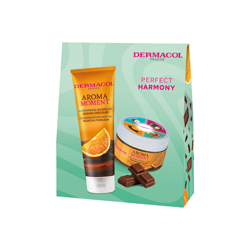 Dermacol Aroma Moment Belgian Chocolate dárková sada do sprchy