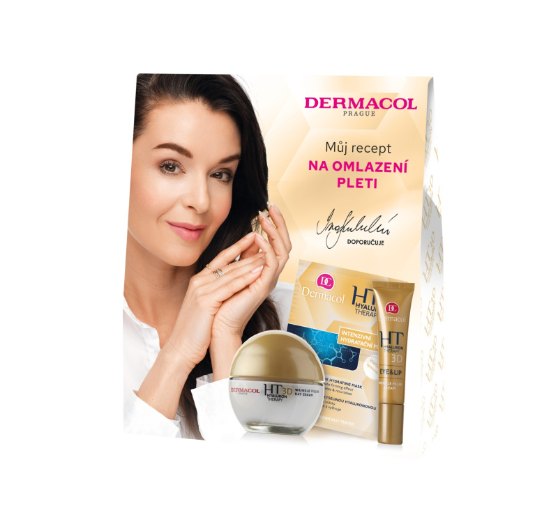 Dermacol Hyaluron Therapy 3D dárková sada s kyselinou hyaluronovou pro ženy