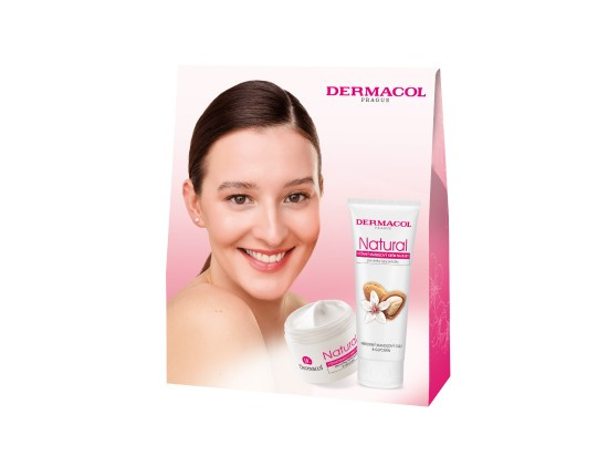 Dermacol Natural dárková sada s mandlovým olejem