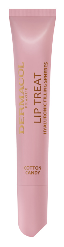 Dermacol Lip Treat hydratační lesk na rty odstín 3 Cotton Candy 10 ml