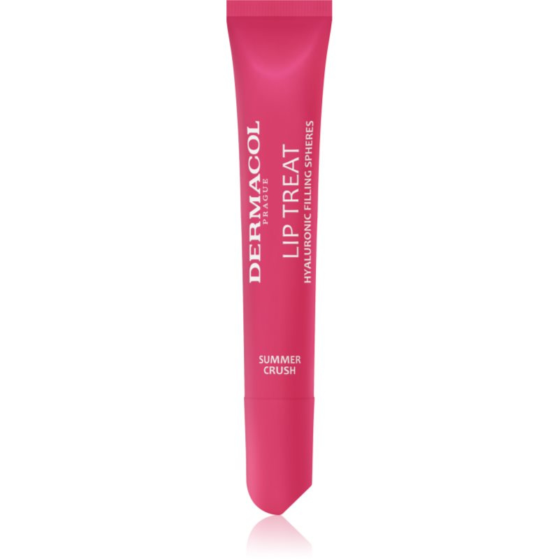 Dermacol Lip Treat hydratační lesk na rty odstín 7 Summer Crush (Melon Mix) 10 ml