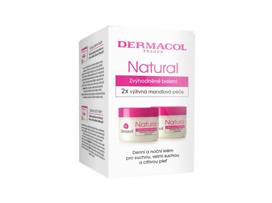 Dermacol Natural výživný mandlový krém duo