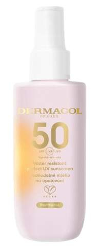 Dermacol Sun voděodolné mléko na opalování ve spreji SPF 50 150 ml